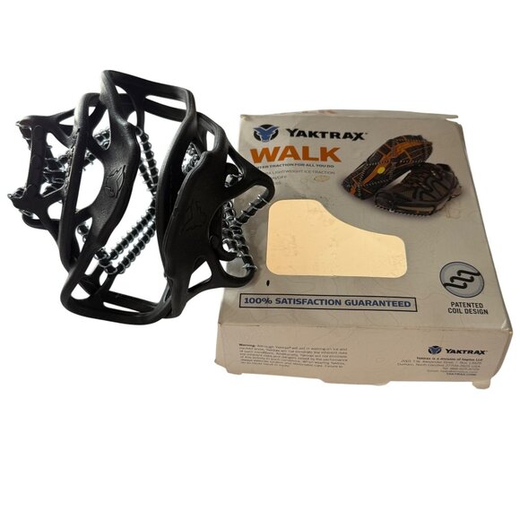 Yaktrax Walk Ice Cleats Size M men’s 9-11 women’s 10.5-12.5 US new damaged box - Picture 2 of 12
